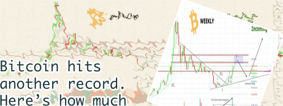 How much was bitcoin worth in